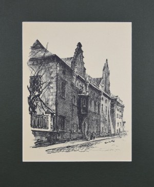 Jan Kanty GUMOWSKI (1883-1946), Gmach Collegium Maius w Krakowie, 1926