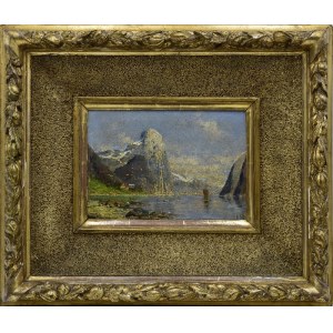 Maler unbestimmt, zweite Hälfte des 19. Jahrhunderts, Fjorde
