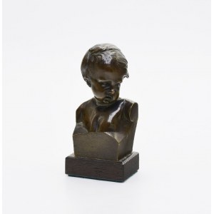 Jean-Antoine HOUDON (1741-1828) - according to, Bust of a child