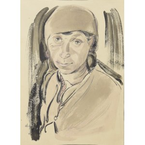 Wacław SIEMIĄTKOWSKI (1896-1977), Porträt - Entwürfe für Buchillustrationen