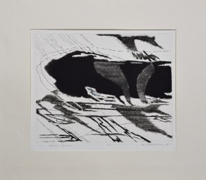 Edmund PIOTROWICZ (1915-1991), Czarna chmura, 1985