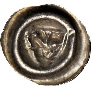 RR-, Pomorze Gdańskie, Sambor II 1217-1278, Brakteat, Gryf w tarczy, R6