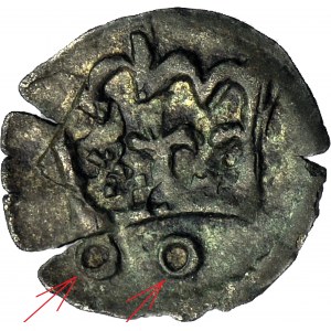 Kasimir IV. Jagiellone, Krakauer Denar, Doppel-O unter Krone