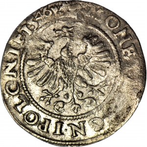 RRR-, Zygmunt I Stary, Grosz 1546, Kraków, b. rzadki, Romańczyk RRR