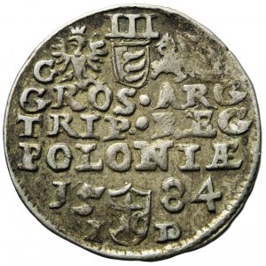 Stefan Batory, Trojak 1584 G-H, Olkusz, seltener