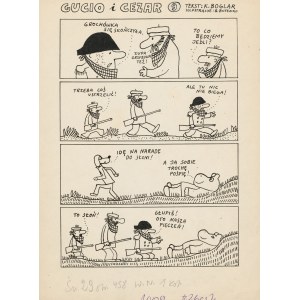 BUTENKO Bohdan - Gucio and Caesar 9 [original comic board] (1)