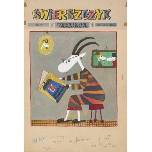 BUTENKO Bohdan - Koziołek [original cover for the magazine Świerszczyk].