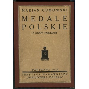 Gumowski Marian - Medale Polskie, Warszawa 1925
