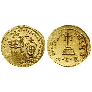 Bizancjum, solidus, (654-659), Konstantynopol
