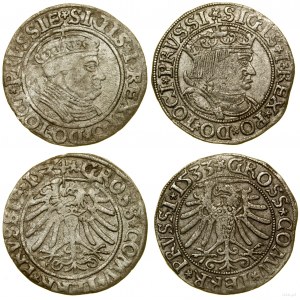 Polska, lot 2 x grosz, 1533, 1534, Toruń