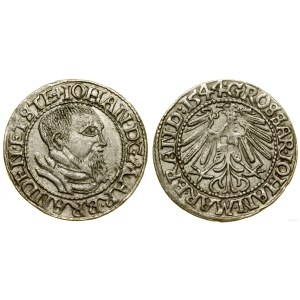 Śląsk, grosz, 1544, Krosno