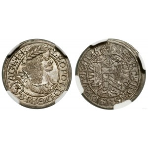Śląsk, 3 krajcary, 1668 SHS, Wrocław