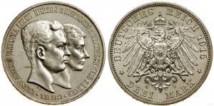 Germany, 3 nuptial marks, 1915 A, Berlin