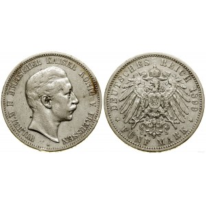 Niemcy, 5 marek, 1899 A, Berlin