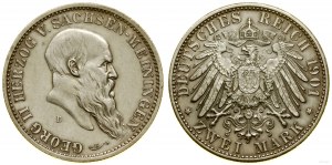 Germany, 2 marks, 1901 D, Munich