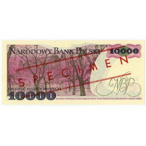 10.000 złotych 1987 - seria A 0000000 - No.0675 - WZÓR / SPECIMEN