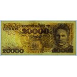 20 000 zlotých 1989 - séria AL