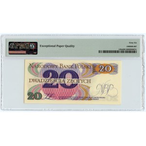 20 złotych 1982 - seria C - PMG 66 EPQ