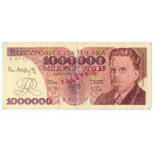 1.000.000 złotych 1991 - seria A - FALSYFIKAT
