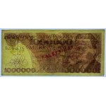 1.000.000 złotych 1991 - seria A - FALSYFIKAT