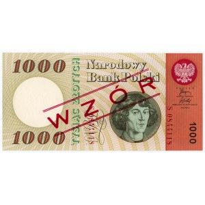 1.000 Zloty 1965 - Serie S - MODELL