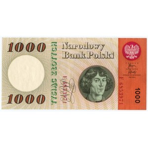 1.000 Zloty 1965 - Serie F