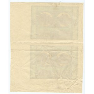 50 zlotých 1929 - averz čistý, reverz správne vytlačený, papier s vodoznakom