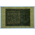 1 złoty 1941 - seria BC - PMG 67 EPQ - 2-ga max nota