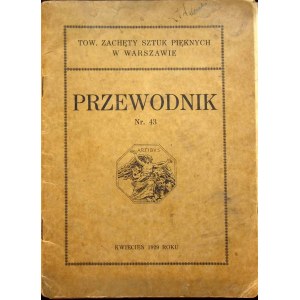 [KATALOG VÝSTAV] č. 43 PRŮVODCE VÝSTAVOU ZÁVODU KRÁSNÉHO UMĚNÍ Nakladatelství 1929