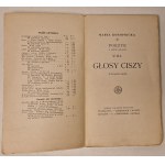 KONOPNICKA Marya - GŁOSY CISZY