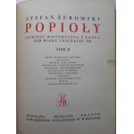 ŻEROMSKI Stefan -POPIOŁY Tom I-II , Wyd.1928
