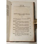 BIAŁOBRZESKI Marcin - WYKŁAD ŚWIĘTYCH EWANGELIY niedzielnych i świąt uroczystych przez cały rok z Pisma Świętego, i z doktorów Kościoła powszechnego z wielką pracą zebrany i ku nauce wiernych chrześciiańskich ludzi z pilnością napisany Tom I Wilno 1838