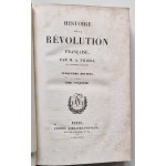 THIERS - HISTORIA REWOLUCJI FRANCUSKIEJ - HISTOIRE DE LA REVOLUTION FRANCAISE. Tom I-X