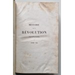 THIERS - HISTORIA REWOLUCJI FRANCUSKIEJ - HISTOIRE DE LA REVOLUTION FRANCAISE. Tom I-X