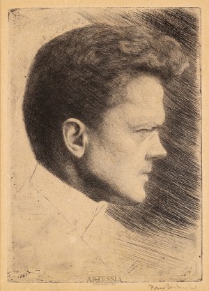 Józef Pankiewicz (1866-1940), Autoportret , 1900-1901