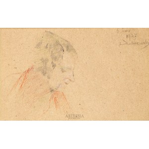 Jacek Malczewski (1854-1929), Portrait of a Woman , 1927