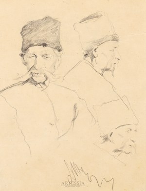 Leon Wyczółkowski (1852-1936), Studia portretowe chłopa