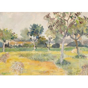 Jan Cybis (1897-1972), Ovocné stromy, 1946