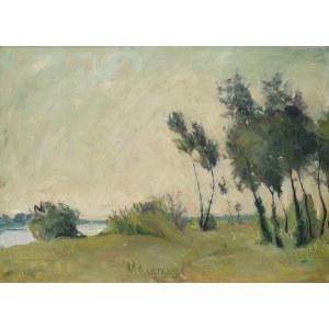 Michalina Krzyżanowska (1883-1962), Wind an der Weichsel