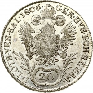 Austria 20 Kreuzer 1806 A