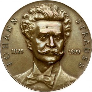 Austria Medal Johann Strauss 1899