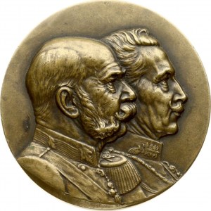 Austria Medal ND Franz Joseph I & Wilhelm II
