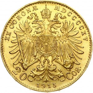 Austria 20 Corona 1915 Restrike