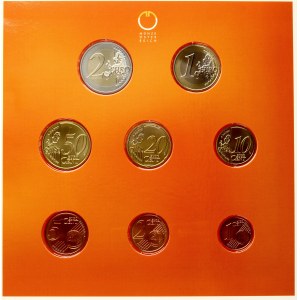 Austria 1 Euro Cent - 2 Euro 2008 Set Lot of 8 Coins