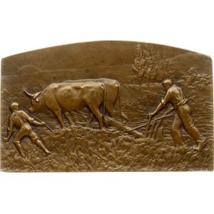 France Plaquette ND with Agricultural Scenes