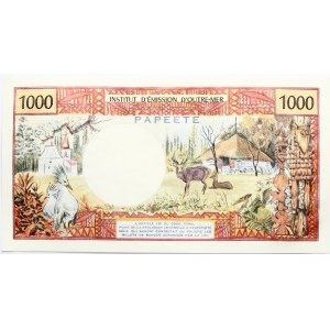 France Overseas French Polynesia 1000 Francs ND (1983)