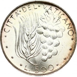 Italy Vatican City 500 Lire 1973