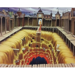 Jacek Yerka (1952), Chaty, inkografia, vydanie 1/19, 2007