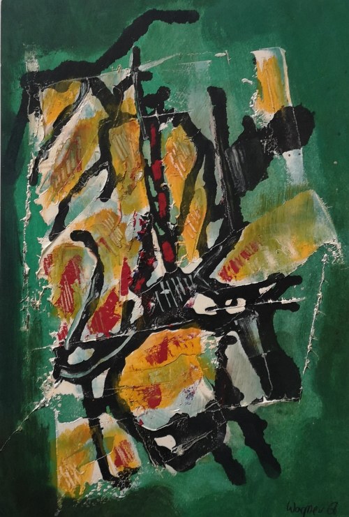 Wagner Jan vel Soćko, Kompozycja abstrakcyjna z pajakiem