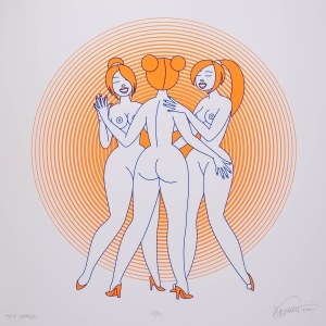 Maurycy Gomulicki (b. 1969), Three Graces, 2021